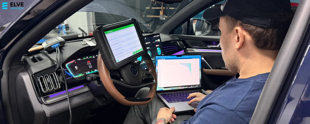 Диагностика высоковольтной и низковольтной систем электромобилей VAG в Минске